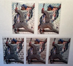 LOT of 5 2018 Topps High Tek Alex Verdugo MAGMA RC #HT-AV MLB Red Sox Dodgers - Picture 1 of 2