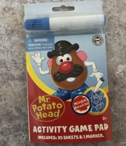 Mr. Almohadilla de juego de actividades con cabeza de patata edades 3+ 25 hojas y marcador NUEVO - Imagen 1 de 2