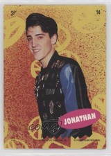 1990 Topps New Kids on the Block Series 2 Stickers Blue Puzzle Jonathan #14 0os7