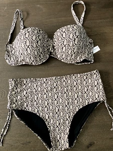 Ocena Sun 10 Bikini Gr. 44 -Schlangenoptik neuwertig - Bild 1 von 7