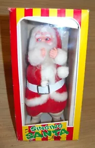 VINTAGE 1950's Amico Singing Santa WORKS! NEW OLD STOCK JAPAN BATTERY OP # - Picture 1 of 7