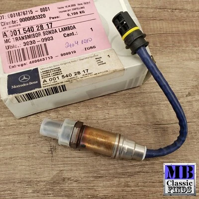 OEM Mercedes Benz W163 ML lambda sensor de oxígeno ML320 ML430 ML55 AMG 0015402817 Foto 1 de 2