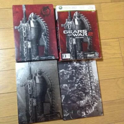 x box 360 soft gears of war 2 limited edition fighting game used - Image 1 of 4