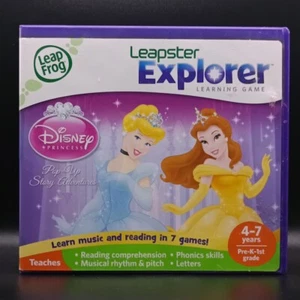 Leapster Disney Princess Pop-Up Story Adventures LeapFrog Explorer Learning Game - Picture 1 of 7