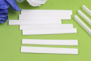 10Pcs Acoustic Guitar Bridge Saddle Buffalo Bone Compensated 80x9x3mm - Picture 1 of 4
