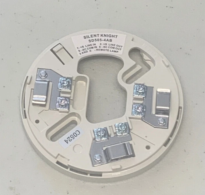 Silent Knight SD505-4AB Analog Smoke Base 4