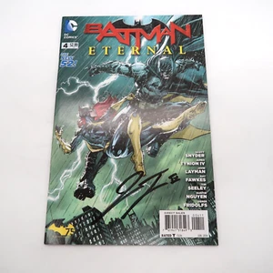 DC Comics Batman Eternal #4 2014 Signed by James Tynion IV - Picture 1 of 11