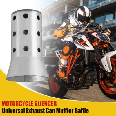 Silenciador de escape 1 pieza puede insertar deflector DB Killer silenciador para motocicleta de 50 mm NUEVO Foto 1 de 4