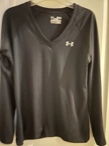 Under Armour Women's Heat Gear Long Sleeve Shirt Size Medium - Picture 1 of 7