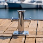 Boat Bollard with Cross Head Stainless Steel Cross Bollard Mirror Polished