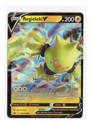 Regieleki V SWSH280 Promo Holo SWSH: Sword & Shield Promo Cards Pokemon TCG - Image 1 of 2