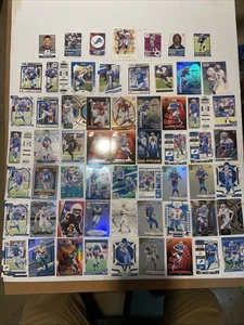 Lote de 54 tarjetas Detroit Lions ~ PRIZM, lámina verde, RC, Select premier, +6 pegatinas - Imagen 1 de 19