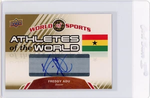 2010 Upper Deck World of Sports Freddy Adu Auto #AW-9 - Picture 1 of 2