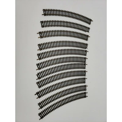 Tyco 15685 18 R Toy Train Track Lot of 11 - Image 1 of 4