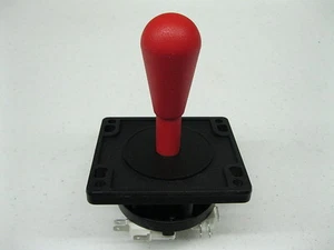 NEW 100% HAPP JOYSTICK COMPETITION 8 WAY RED ARCADE MAME JAMMA MULTICADE - Picture 1 of 2