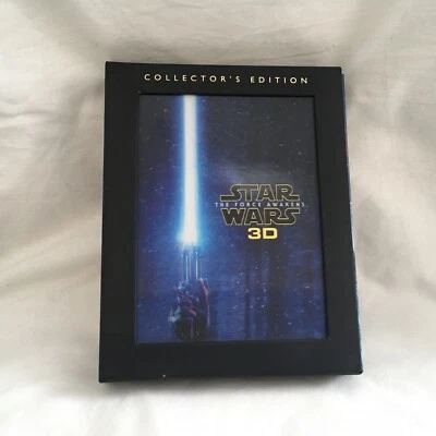 Star Wars - The Force Awakens 3D, Collectors Edition:  3 Disc Blu ray - Image 1 of 4