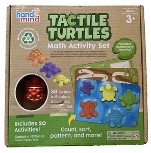 Hand2mind Tactile Turtles Math Activity Set NEW 3+ - Picture 1 of 3