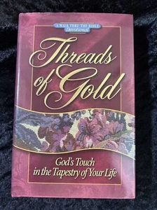 Threads of Gold - A Walk Through The Bible Devotional - h/c d/j 1998 1st edition - Imagen 1 de 8