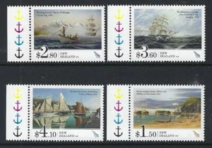 NEUSEELAND 2022 HISTORISCHE SCHIFFE 4ER SET UNMONTIERT NEUWERTIG - Bild 1 von 1