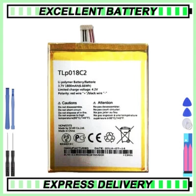 TLP018C2 Battery For Alcatel One Touch Idol Ultra OT 6033 OT-6033 6033X - Image 1 of 4