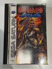 Die Hard Arcade Sega Saturn 1997 Complete Registration Rare