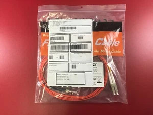 BLACK BOX EFN210-002M-STLC CERAMIC MULTIMODE, 62.5MICRON FIBER OPTIC PATCH CABLE - Picture 1 of 3