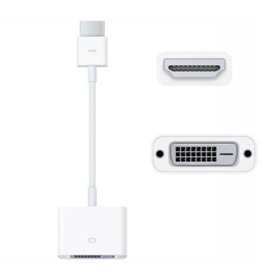 Apple HDMI auf DVI Video Adapter für Mac Mini MacBook Pro 922-9555 - Bild 1 von 4