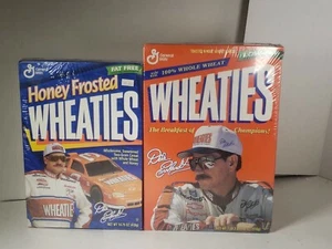 Dale Earnhardt sealed cereal lot of 2 1997 Wheaties Honey frosted  - Picture 1 of 11
