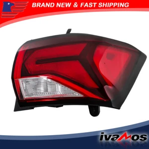 For 2022-2024 Chevrolet Equinox Passenger Outer Side Tail Light Halogen Chrome - Picture 1 of 13