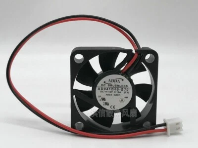 ADDA  AD0412HS-G70 4010 DC12V 0.10A 40mm silent cooling fan - Image 1 of 3