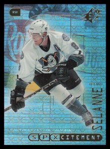 1999-00  SPx SPxcitement #X20 Teemu Selanne  Anaheim Mighty Ducks