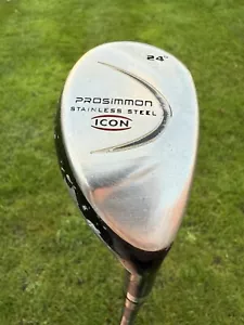 ✅Prosimmon Icon 5 Hybrid 5H- 24°- Regular Flex Graphite Shaft-RH✅ - Picture 1 of 11