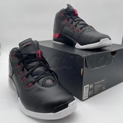 Hombre Air Jordan 17 Retro Negro/Gimnasio Rojo Blanco Nuevo Foto 1 de 4