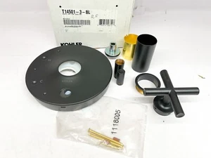Kohler TS78015-4-BL Componentes Rite-Temp Ducha Palanca Mango Negro Mate - Imagen 1 de 2
