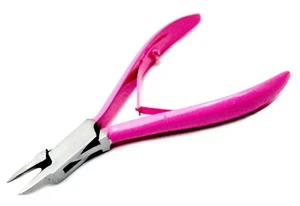 Cortaúñas de dedo del pie ENCARNADAS Pinzas Instrumentos de podología Pinzas rosas de 5" para uñas - Imagen 1 de 2