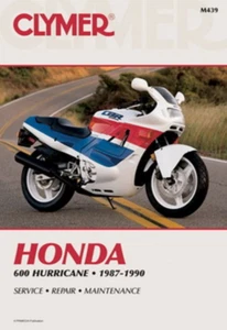 Manual Honda CBR 600 Hurricane CBR600F Clymer Workshop 1987-1990 Servicio de ... - Imagen 1 de 5