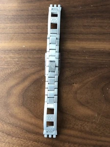 Original Swatch 11mm Alu Uhrenarmband Armband Edelstahl Adj.Strap - Bild 1 von 4