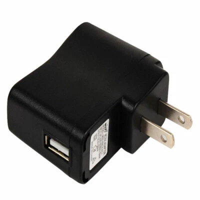 5V 500mA USB power AC DC adapter US plugs AC110-240V 50/60Hz LED light - Image 1 of 2