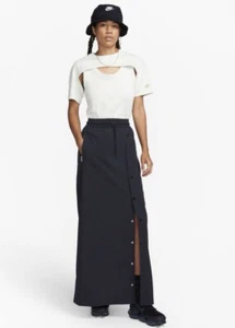 Nike Sportswear Tech Pack Repel Women's Small High-Waisted Maxi Skirt - Black - Picture 1 of 12