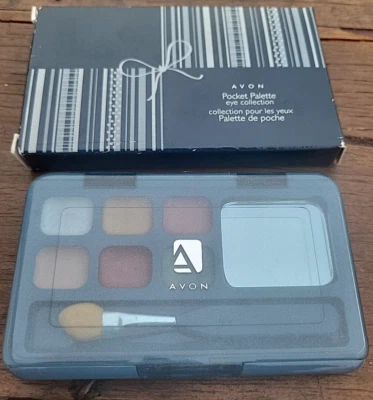 Avon Pocket Palette eye collection 6 shades VTG NOS 2004 Warm shades - Image 1 of 4
