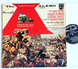 The Alamo - Vinyl LP Soundtrack Dimitri Tiomkin Philips HI-Fi Stereo - Picture 1 of 6