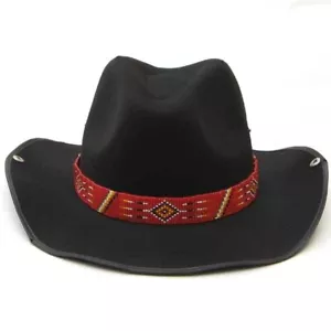 Beaded Hat Band Native American Style Handmade hatband - Picture 1 of 2