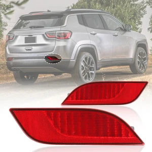 Luce fanale riflettore paraurti posteriore adatta per Jeep Compass 2017 2018 2019 2020 2021 - Foto 1 di 18