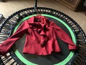 Strickjacke Carolina Herrera neuwertig 38 weinrot sehr schön wolle - Bild 1 von 6
