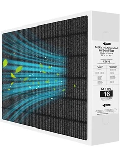 X6675 20x25x5 MERV 16 Air Filter Compatible Lennox X6675 and Lennox HCC20-28 - Picture 1 of 7