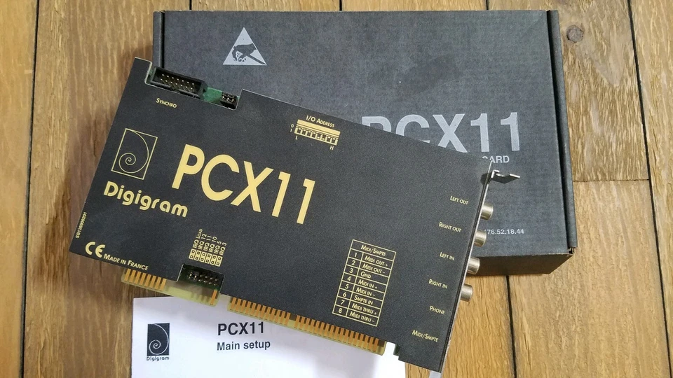 Digigram PCX11 MPEG Digital Audio Card - Image 1 of 1