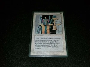 MTG 1x Revised white rare Italian FBB Balance - see description - Picture 1 of 2