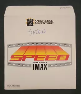 Speed Originally Filmed In IMAX CD Rom Mainframe Collection Knowledge Adventure - Picture 1 of 3