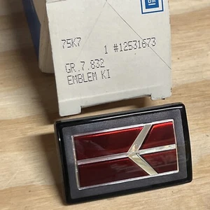 1992-97 NOS Oldsmobile Cutlass Header Emblem RARE GM 12531673 - Picture 1 of 3