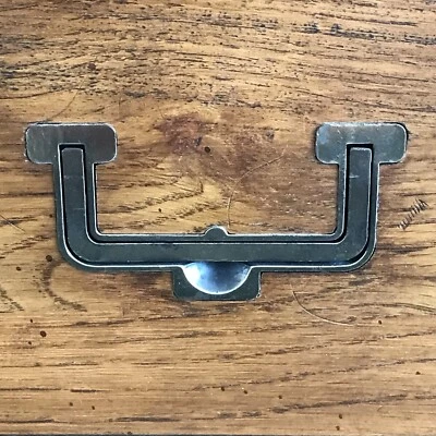 Tirador de cajón de latón Henredon Artefacts mango de campaña vintage  Foto 1 de 4